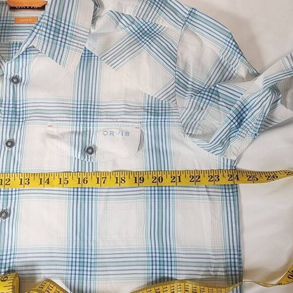 Orvis Long-Sleeve Button-up Lightweight Men's Shirt Size LARGE B1 - Picture 4 of 8